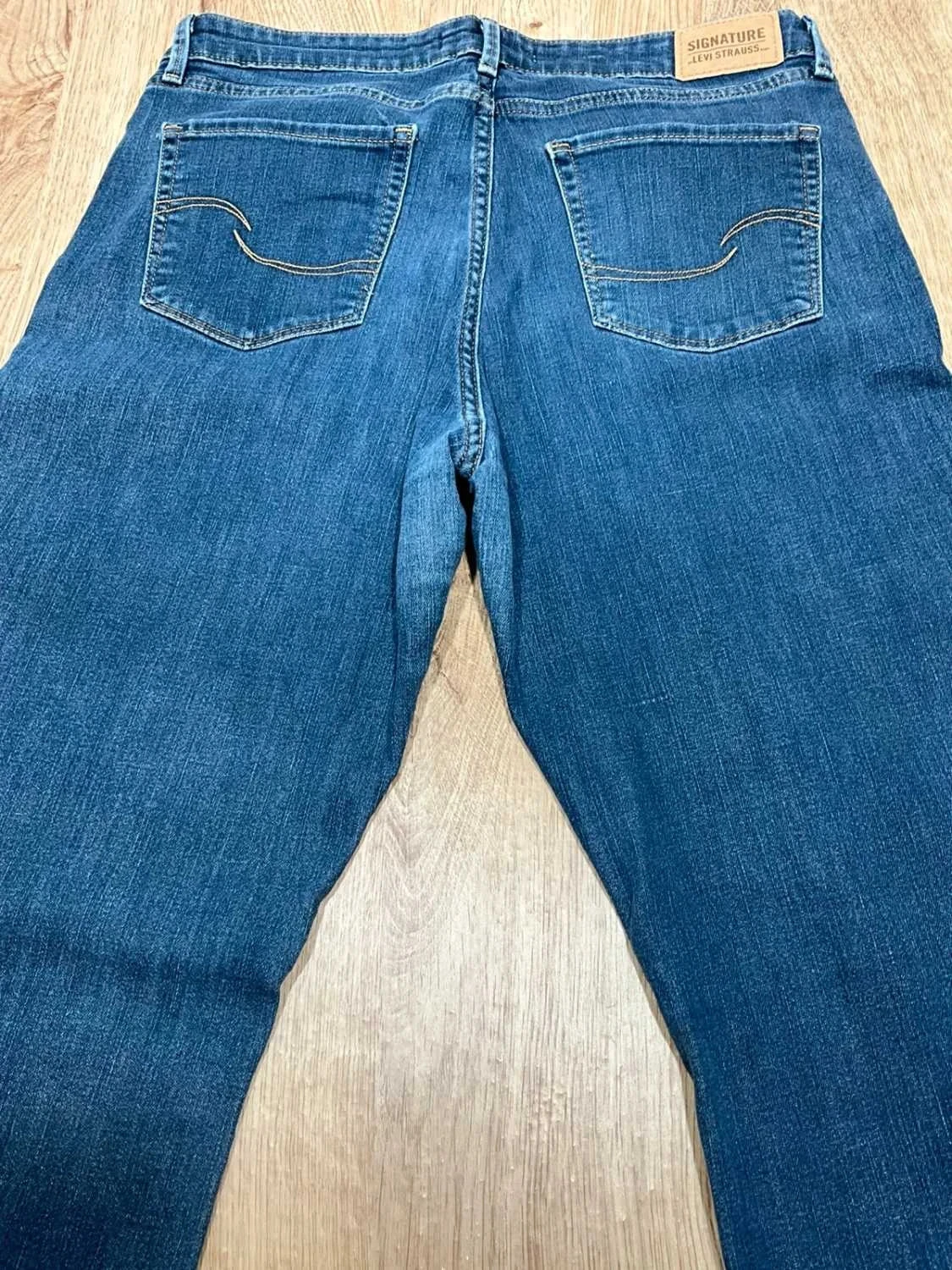 Jean Levi's Signature Mid-Rise Bootcut Taille W31 L32 Prepy Bleu Lvf 011 – photo 8